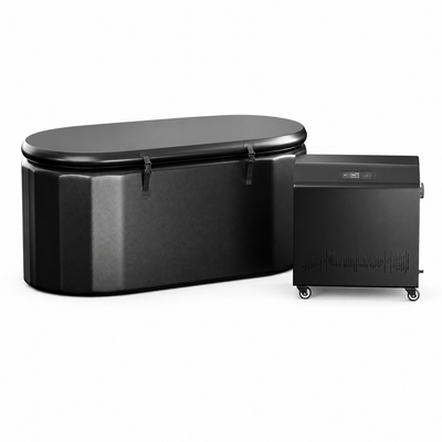 150-Gallon XL Inflatable Cold Plunge Tub with Insulated Lid