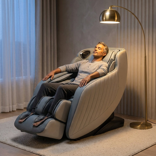 Zero Gravity Massage Chair Designed for Deep Relaxation, 3D Programmable Technology, Bluetooth Speakers, Heat Therapy