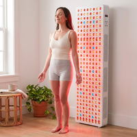 Red Light Therapy Full Body Panel, 480/630/660/810/830/850/1060Nm 7 Wavelengths Blue Red near Infrared Light Device with 300 Dual Chip Clinical Grade Leds, Remote Control, Timer, BO-1500 — Lifestyle