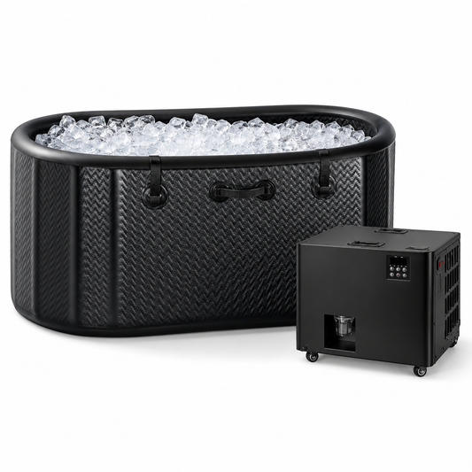 248-Gallon Inflatable Cold Plunge Tub with 1HP Chiller, WiFi &amp; Heating