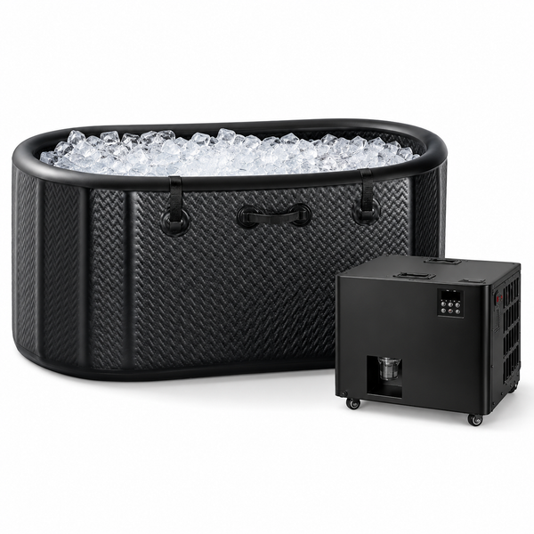 248-Gallon Inflatable Cold Plunge Tub with 1HP Chiller, WiFi &amp; Heating