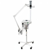 Professional Facial Steamer with LED Magnifying Lamp - 2 in 1 Digital Controls, Aromatherapy, Esthetician Supplies for Beauty Salon, Spa Equipment, and Home Use- Combo Unit