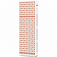 Red Light Therapy Panel Designed for Full Body Treatment, 7 Wavelengths, 300 Dual Chip LEDs, Remote Control